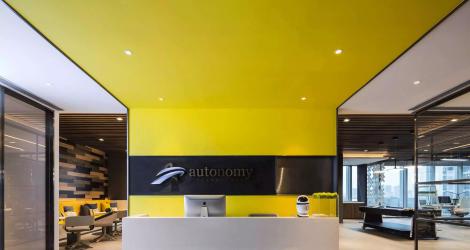 3000㎡中關(guān)村通航大廈辦公樓，材料和空間的對(duì)話！