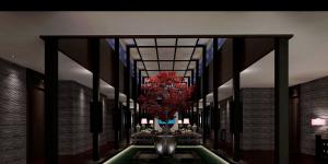 南寧秋潮會(huì)所現(xiàn)代中式裝修，注重中國(guó)風(fēng)